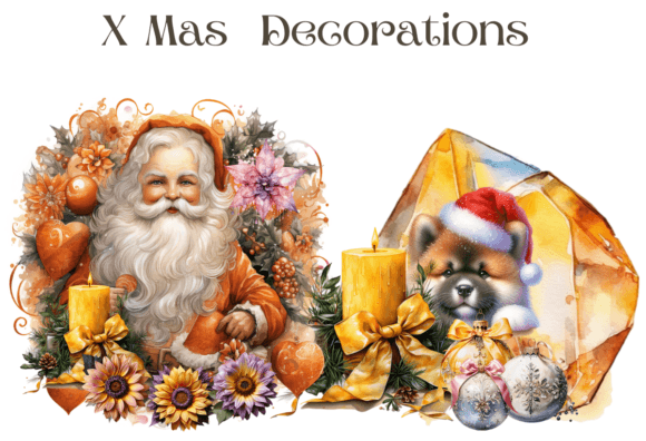 Download Xmas Decoration Clipart No 9 - Decor Collection