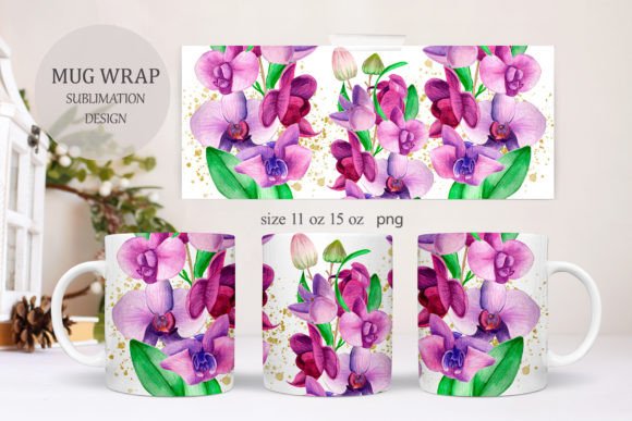 Download Tropical Orchid Flowers Mugs 11oz,15oz. - Mugs Collection