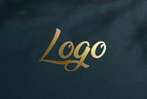 Download Golden Branding Sign Logo Mockup - Logo Collection