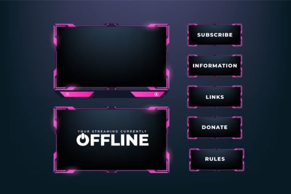 Download Live Gaming Screen Interface Template - Template Collection