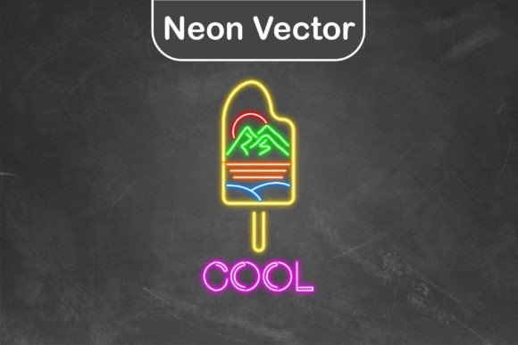 Download Neon Logo Vector - Ice Cool - Logo Collection