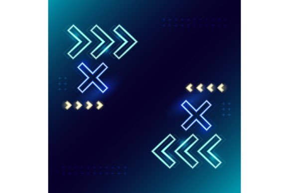 Download Neon Light Effect Design Banner Template - Template Collection