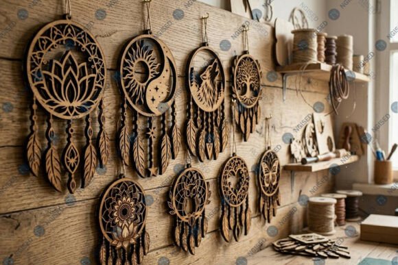 Download Dream Catcher Wall Decor Bundle SVG - Decor Collection