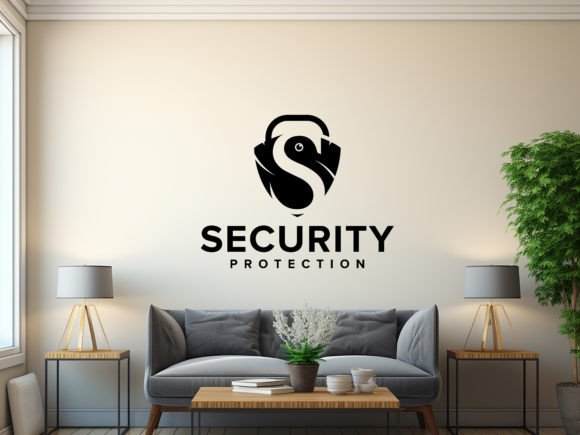 Download Wall Logo Mockup in the Wooden Room - Logo Collection