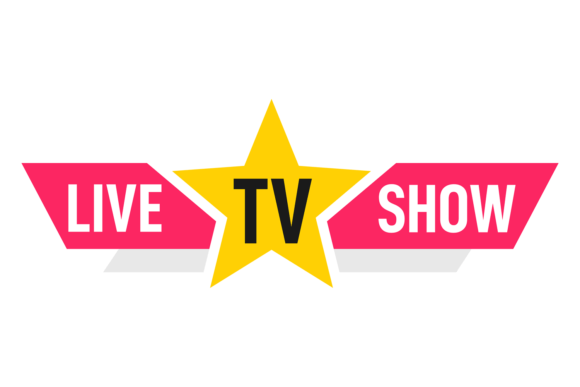 Download Live Tv Show Label. Color News Broadcast - Live tv Collection