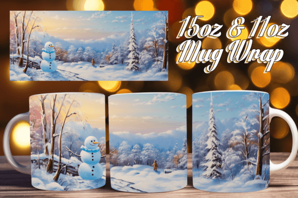Download Warm Winter Mugs: Mug Wrap - Premium Resources