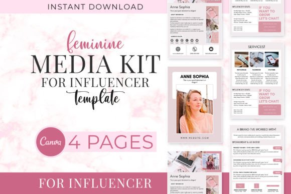 Download 4 Page Media Kit Template - Template Collection