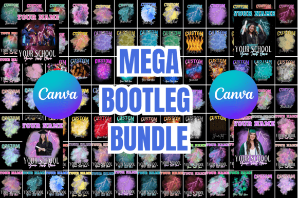 Download Mega Canva Bootleg Rap Tee Template - Template Collection