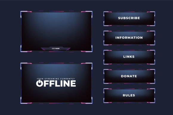 Download Broadcast Screen Panel Template Vector - Template Collection
