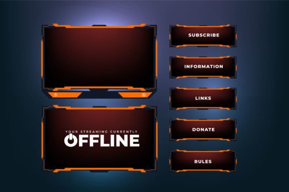 Download Gaming Screen Panel Frame Template - Template Collection